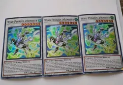 3x Wind Pegasus @Ignister IGAS Super rare Yugioh Mint - Image 1