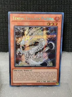Yu-Gi-Oh Tenpai Dragon Paidra *PRISMATIC SECRET RARE* MP25-EN064 1st edition NM - Image 1