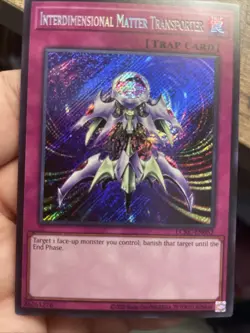 Interdimensional Matter Transporter LCKC-EN052 Unlimited Secret Rare NM +Bonus - Image 3