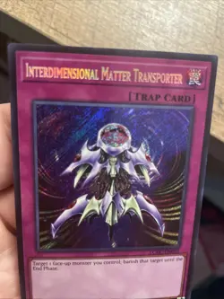 Interdimensional Matter Transporter LCKC-EN052 Unlimited Secret Rare NM +Bonus - Image 4