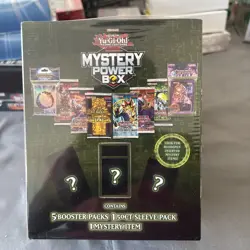 Yu-Gi-Oh Mystery Power Box 🔥 Five Booster Packs, 50 Ct Sleeve, Mystery Item! - Image 4