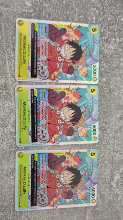 One Piece TCG/Monkey.D.Luffy OP07-109/Super Rare/ENG/NM - Image 1