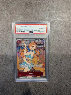 One Piece PSA 10 Nami OP01-016 English Version 1st Anniversary Set - Image 1