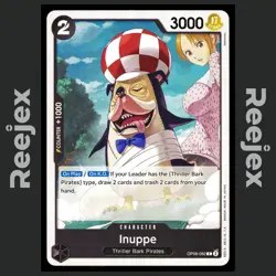 Inuppe - OP06-082 - Common - Wings of the Captain - One Piece Card - NM/M - Image 1