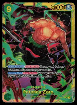 Roronoa Zoro - OP06-118 - One Piece The Best Vol. 2 - Secret Rare (NM) - Image 1