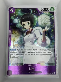 EB03-037 Lim R English NM One Piece TCG Card Game - Image 1