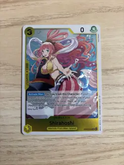 EB03-052 Shirahoshi English R NM One Piece TCG Card Game - Image 1