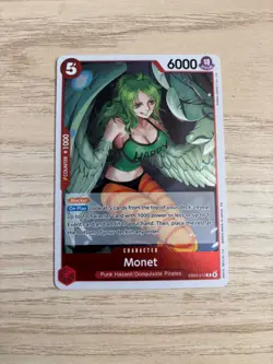 EB03-010 Monet English R One Piece TCG Card Game - Image 1