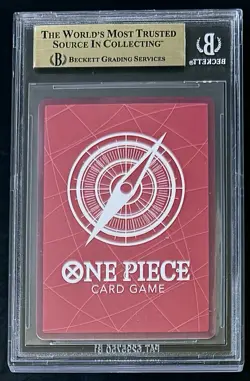 BGS 10 One Piece ST13-003 L Monkey.D.Luffy - Dortmund BVB - ENG - Foil - Graded - Image 2