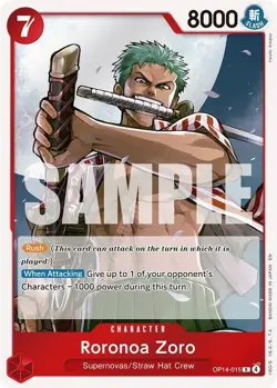 One Piece Card Game The Azure Sea's Seven OP-14-EB-04 "CHOOSE YOUR CARD" - Image 3