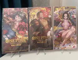 [EU] One Piece TCG - Chinese New Year Promo Luffy Zoro Hancock AA Promo SEALED - Image 1