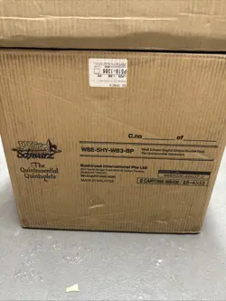 Weiss Schwarz - The Quintessential Quintuplets English Booster Box Master Case - Image 1