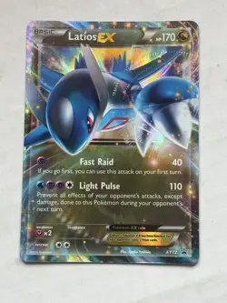 Latios EX - XY72 - Pokemon XY Promo Ultra Rare Card NM - Image 1