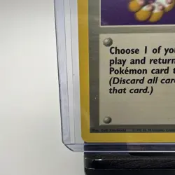 Pokemon TCG Trainer Scoop Up Base Set 2 Rare Unlimited Card 107/130 MP - Image 5