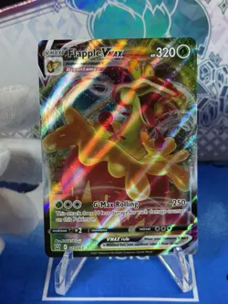 Flapple Vmax 019/163 Battle Styles NM Full Art Ultra Rare Pokemon Card - Image 1