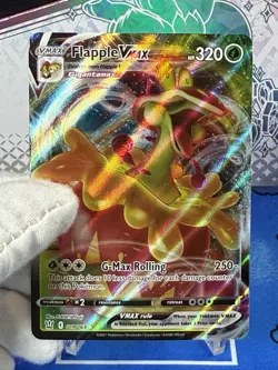 Flapple Vmax 019/163 Battle Styles NM Full Art Ultra Rare Pokemon Card - Image 3