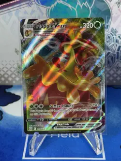 Flapple Vmax 019/163 Battle Styles NM Full Art Ultra Rare Pokemon Card - Image 5