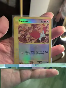Spearow 130/165 Expedition Reverse Holo Pokemon TCG E Reader Series Card LP - Image 1