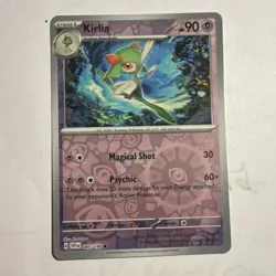 Pokemon Kirlia, Tepig & Mudkip Set - SV1a, ASCN, SWSH 3 Card Lot - Image 2