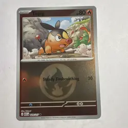 Pokemon Kirlia, Tepig & Mudkip Set - SV1a, ASCN, SWSH 3 Card Lot - Image 5