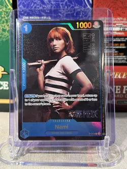 Nami P-053 Premium Card Collection -Live Action Edition One Piece Card Game - Image 1