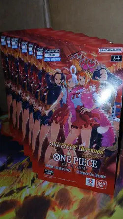 ONE PIECE Card Game EB-03 Heroines Sleeved Booster Pack LOT of 10 NEW Sealed - Image 4