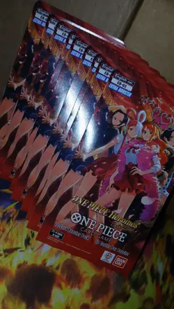 ONE PIECE Card Game EB-03 Heroines Sleeved Booster Pack LOT of 10 NEW Sealed - Image 5