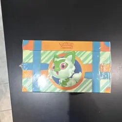 Pokemon Paldea Adventure Chest Kit Sealed 7 Promo Cards 6 Packs Pikachu Pawmi - Image 2