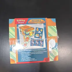 Pokemon Paldea Adventure Chest Kit Sealed 7 Promo Cards 6 Packs Pikachu Pawmi - Image 3