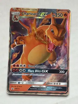 Charizard GX - SM211 - Pokemon Sun & Moon Promo Ultra Rare Card NM 10 - Image 1