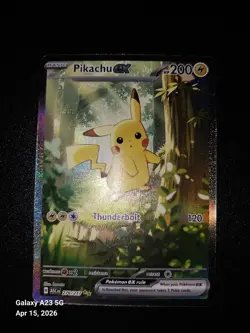 Pokemon Forest Pikachu ex 276/217 Ascended Heroes SIR English - BEAUTIFUL CARD - Image 1