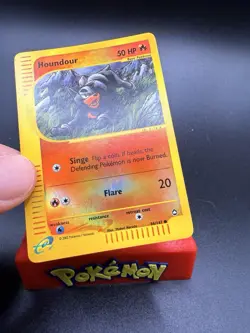 Houndour - 86/147 - Common - Aquapolis - Pokemon Card - Reverse Holo - NM/LP - Image 2