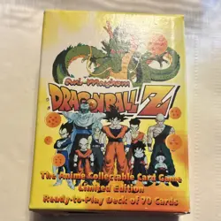 Dragon Ball Z Ani-Mayhem Limited Edition Starter Deck 70 Cards Goku Vegeta - Image 1