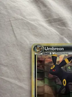 Pokemon Umbreon Cracked Ice Holo Deck Exclusives Stage 1 90 HP Card 010/090 2010 - Image 3