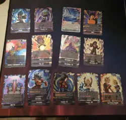 Fb09 SR LOT Dragonball Super Card Game Fusion World Mint - Image 1