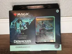 MTG Duskmourn: House of Horror Commander Deck - DEATH TOLL - Sealed New - Image 1