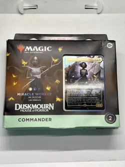MTG Duskmourn – Miracle Worker Commander Deck | Precon | Magic | DSC - Image 1