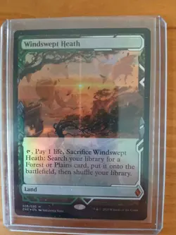 Windswept Heath: Zendikar Rising Expeditions. FOIL - Image 1