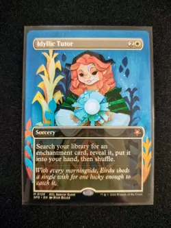 MTG Idyllic Tutor Borderless 0129 Special Guests NM - Image 1