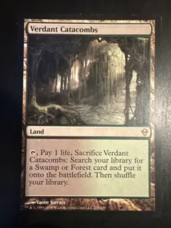 Verdant Catacombs Zendikar Regular MTG Magic The Gathering - Image 1