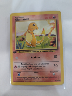 1999 Pokemon German Base Set 1. Edition Charmander (Glumanda) 46/102 - Vintage - Image 1