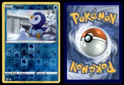 Piplup 035/172 Common Brilliant Stars Pokemon Reverse Holo NM/M - Image 3