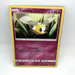 Cutiefly 92/149 Reverse Holo : SM Base Set Pokemon TCG - Image 1