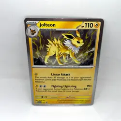 Jolteon (Cosmos Holo) 169 Holo Rare Scarlet & Violet Promo Pokemon Holo NM - Image 1
