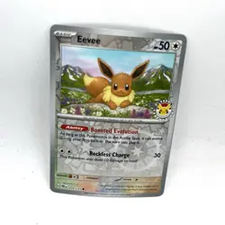 Pokemon Eevee 074/131 Pokemon Day 2025 Stamped Promo - Image 1