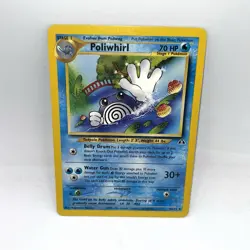 Poliwhirl 44/75 Uncommon Neo Discovery Pokemon Card - Image 1