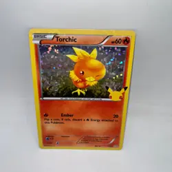 Torchic 011/025 Promo McDonald's 25th Anniversary Promos Pokemon Holo Near Mint - Image 1