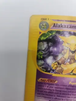 ALAKAZAM - 33/165 Expedition Set 2002 - Regular Rare MP - Pokemon TCG Card - Image 4