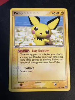 Pokemon Card - Pichu Emerald 59/106 Common - Image 1