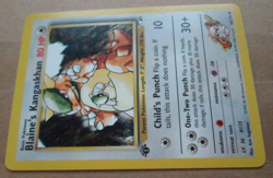 Blaine's Kangaskhan - 36/132 - 1st Edition Uncommon WOTC TCG—Gym Heroes Pokemon - Image 3